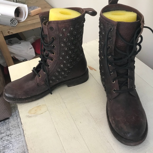 Frye combat boots - Picture 3 of 3